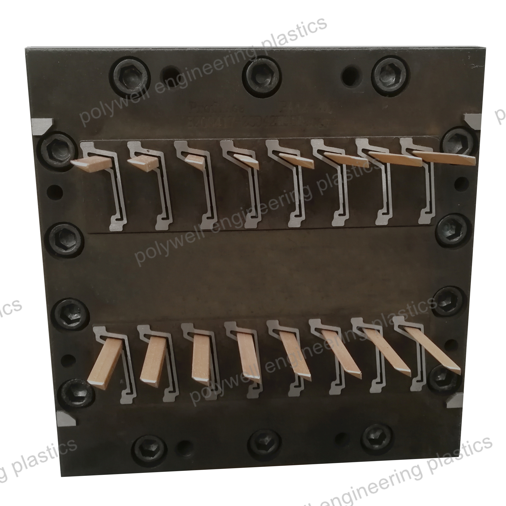 Aluminum Profile Plastic PA Heat Isolation Bar Extrusion Line Nylon Extruder Machine