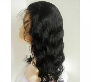 China Popular 20 Inch Kinky Curly Human Hair Full Lace Wigs Bouncy And Soft on sale