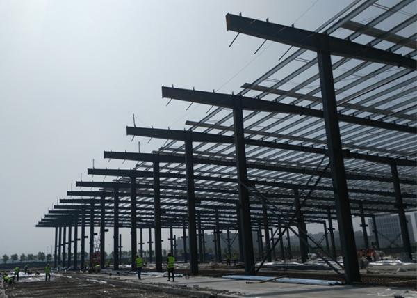 Industrial Steel Structure Building Light Steel Frame Construction Portal Frame