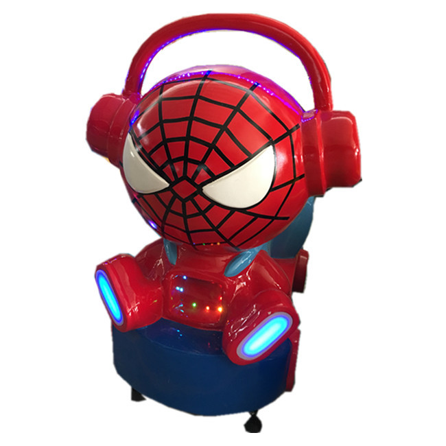 Spider Man Supermarket Children'S Coin Operated Rides / Kids Ride On Cars
