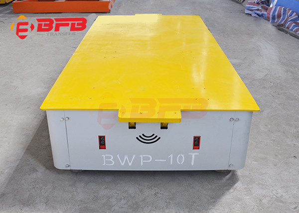 Wire Coil Transportation 30 Ton Trackless Transfer Cart Radio Remote Control