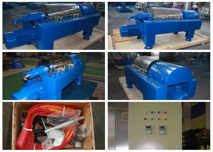 2 Phase Decanter Centrifuges 35kw Used In Activated Sludge
