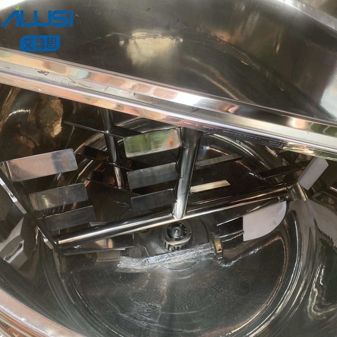 5000L Stainless Steel Blender Mixer Industrial Mixing Tanks Liquid Soap Shampoo Detergent Making Machine