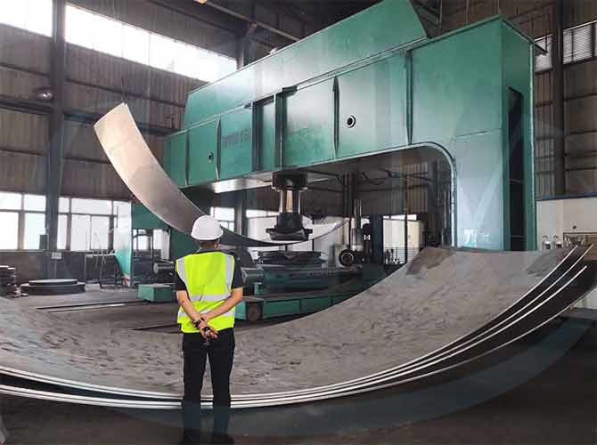 304H Oval Ellipsoidal Dished Head Standard Flanged And Dished Head Dimensions
