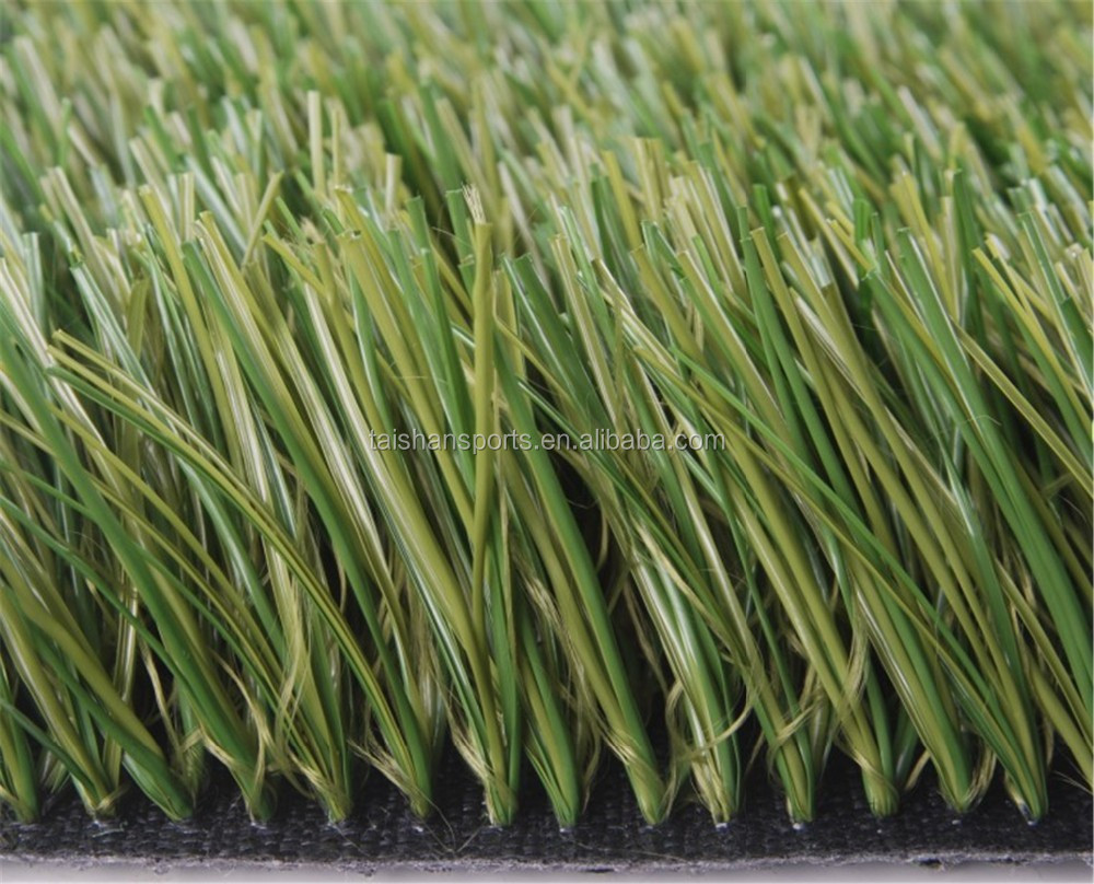 Football Artificial Turf Grass CPP+LENO Backing With 5/8 inch Gauge And 40mm Pile Height