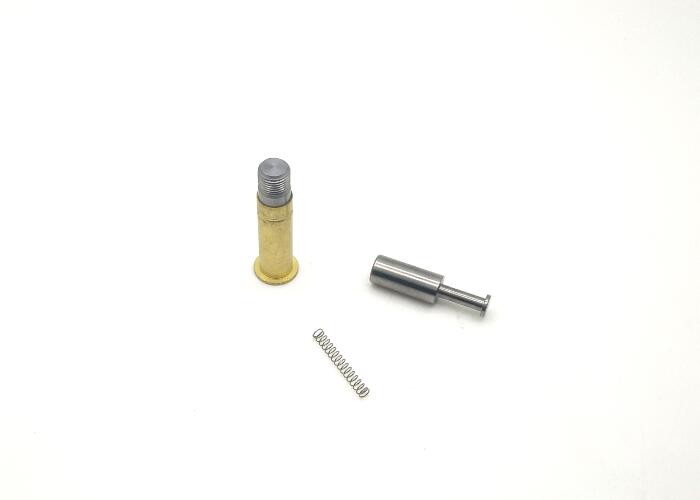 Inner Spring Solenoid Valve Stem Male Thread Weight 18.5g With Key Rubber