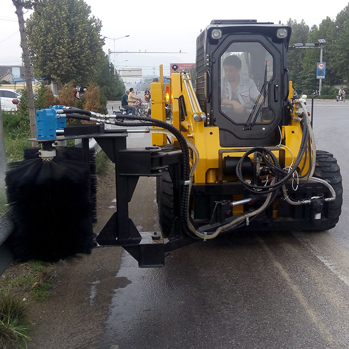 Directly Sell 18.2kw Mini Crawler Skid Steer Loader with 1069 kg Machine Weight