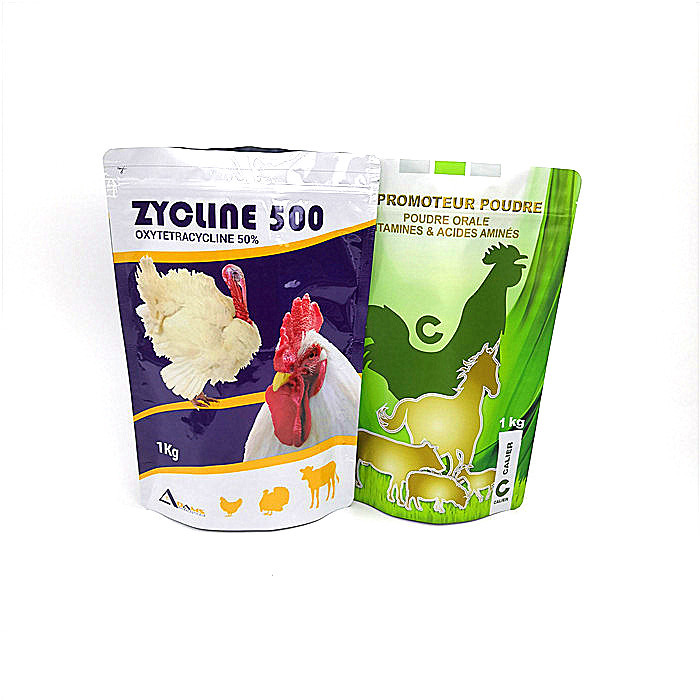 Waterproof Aluminum Foil Heat Seal Packaging Bag k Gravnre Printing For Chicken