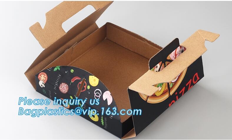 Cheap Cardboard foldable kraft paper lunch box with window,Lunch noodle fast food kraft paper box by customized logo pri