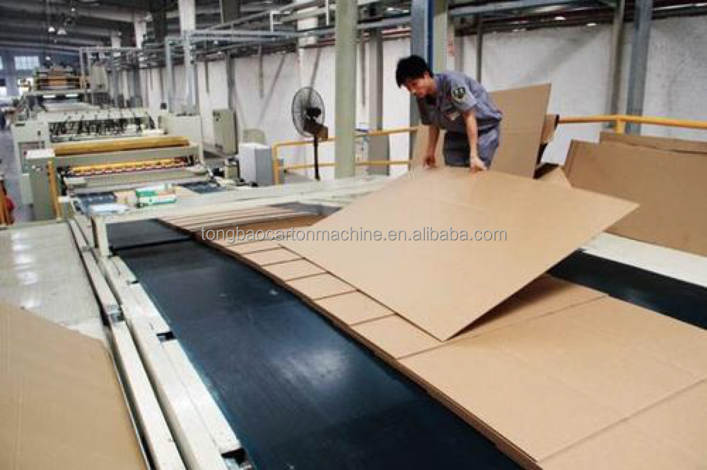 3 ply 5 ply carton box corrugated cardboard production line for customer requirements