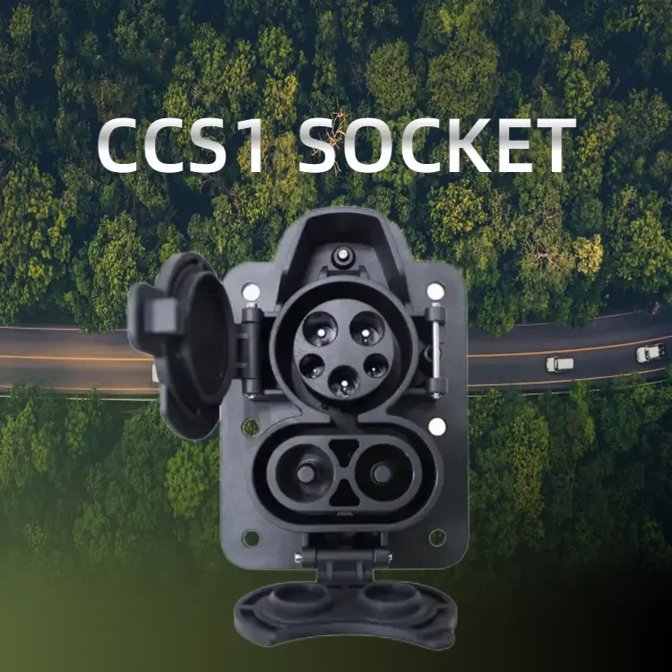 CCS 1 Combo 1 Socket EV Charging Accesspries 80A 150A 200A IEC 62196-3 Inlet CCS1