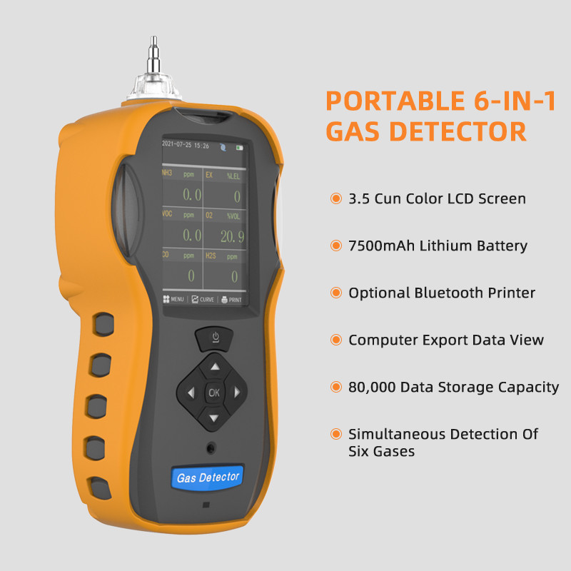 Pump Suction Volatile Organic Compounds Detector For Petroleum Chemical Industry