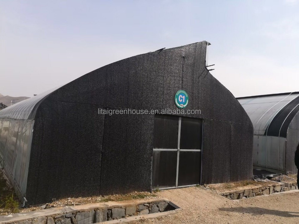 Greenhouse Design for Small Fish Farming and Poultry Cultivation Length Customizable