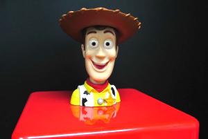 China Cowboy Character Plastic Candy Containers For Children OEM / ODM Available on sale