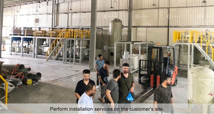 Environmentally-Friendly Waste Cellphone Gold Silver Chemical Recycling Plant