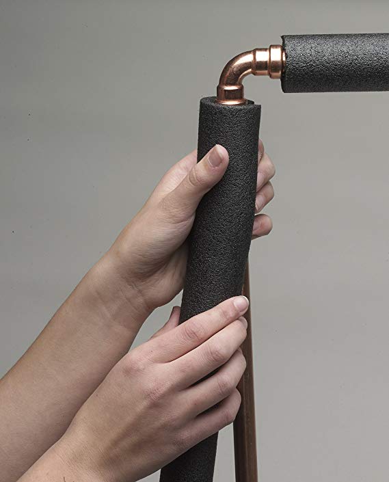 Rubber Pipe Insulation Lagging Foam 2M Self Sealing 15mm 22mm 35mm 42mm Customized