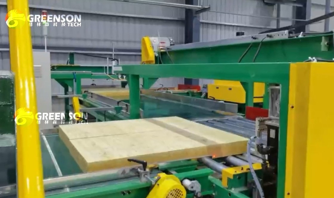 Rockwool Panel Production Line For Construction Material Making Manufacturing