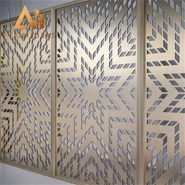 Laser Cut Metal Privacy Screens