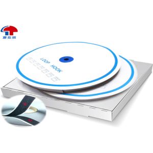 White Self Adhesive Hook and Loop Tape