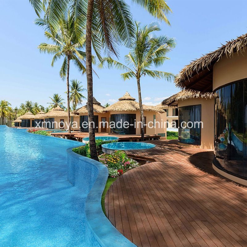 High Quality Waterproof Artificial Wheat Straw Thatched Roof Gazebo Hut Roof Thatch