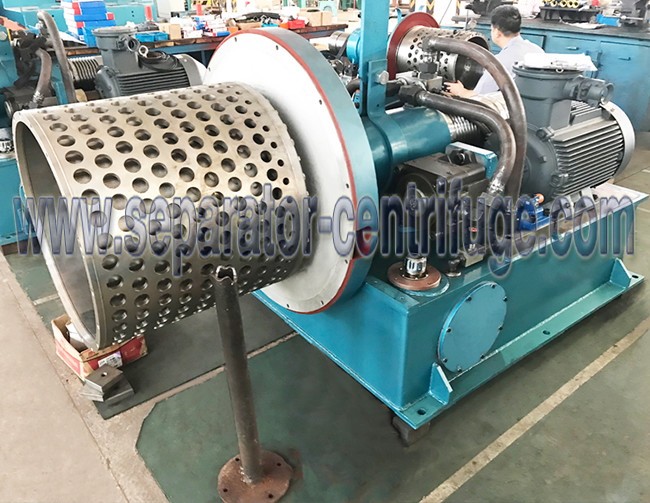 Two Stage Pusher Centrifuge Machine For Chemical Salt Dewatering Production