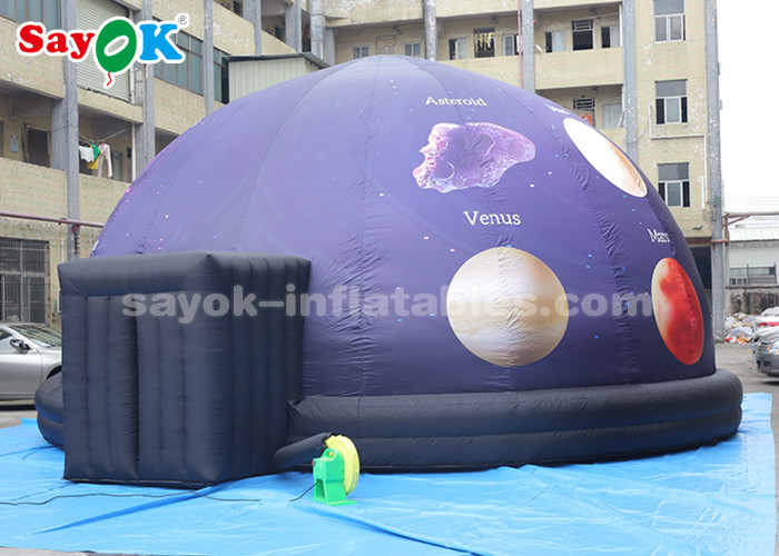 8m Strong Inflatable Planetarium Dome Tent For School Education
