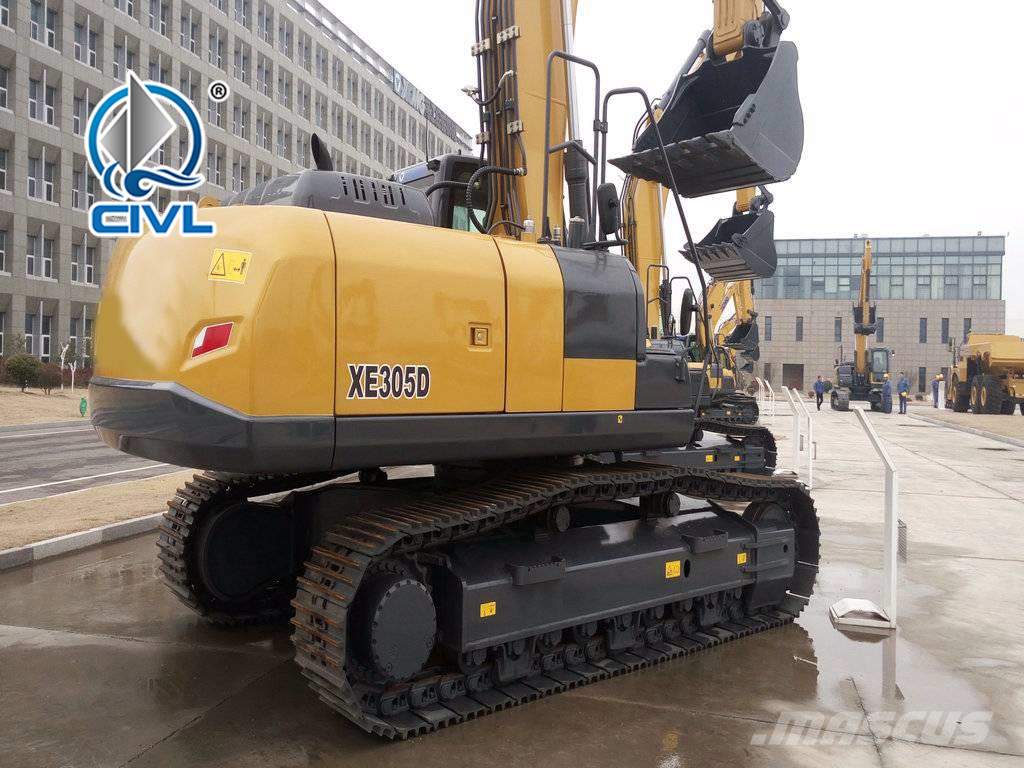 Long Arm Excavator Excavator 1.6m3 Bucket Capacity 30 Tons Mini Crawler Excavator Imported Engine