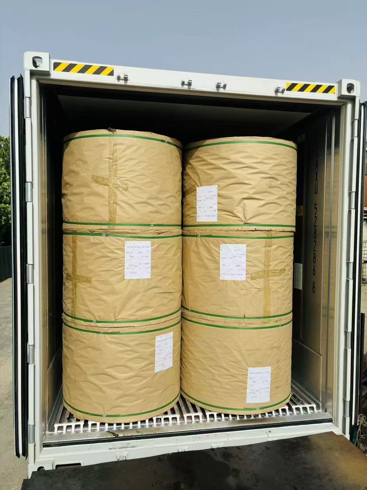High Quality Resin Coated Roll Paper Kraft Cooling Pad Paper 95g 105g Paper Raw Materials