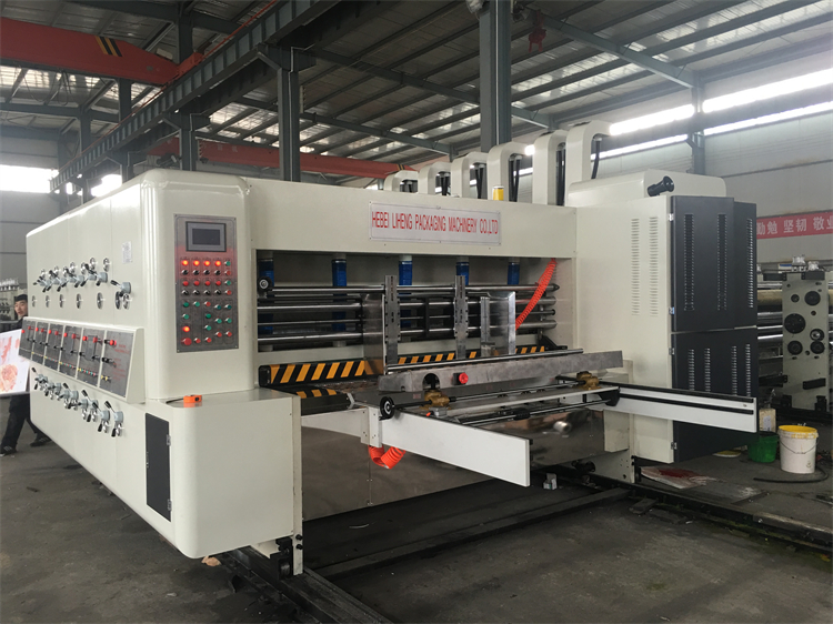 Industrial Automatic Flexo Printing Slotting Die-cutting Machine for Carton Paper Forming
