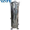 Buy cheap Multi Bag Cartridge Filter Housing Large Flow Rate Water Treatment Stainless from wholesalers