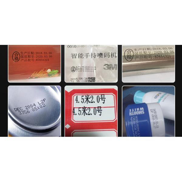 English Language Custom Handjet Batch Coding Machine for Plastic Carton Bottle Body
