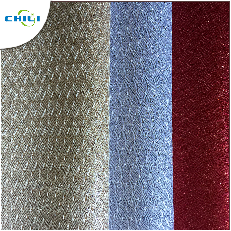Glitter leather with mesh and new ZARINA