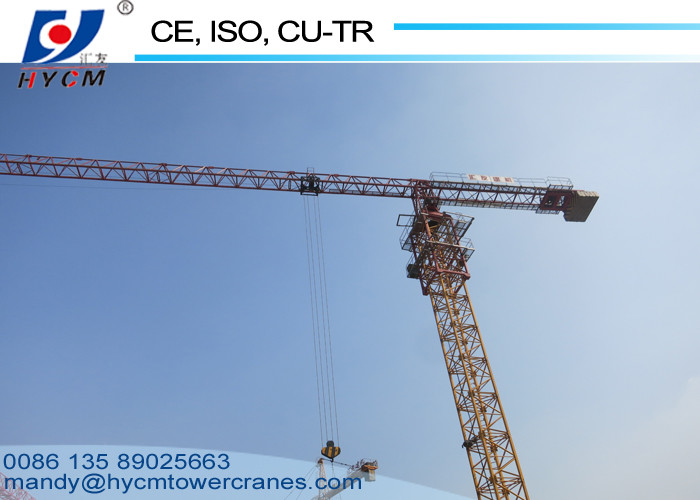 Hydraulic 55m Jib QTZ80(PT5515) 6/8ton Topless Tower Crane for Building Construction Projects