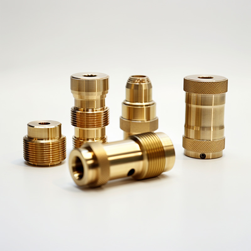 High Precision Brass Components Turning CNC Part Custom CNC Machine Parts