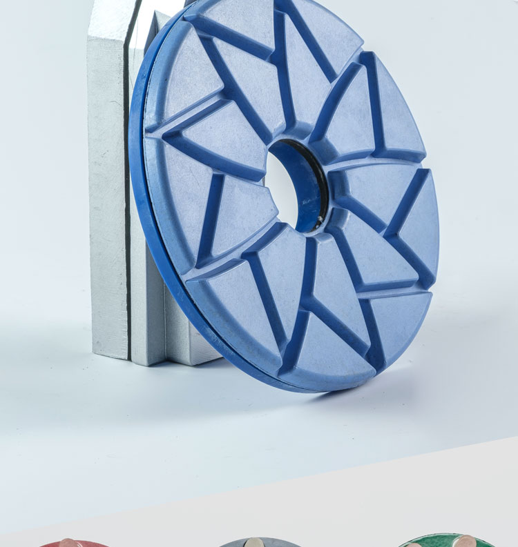 Resin Disc Abrasive For Granite Slabs Grinding A-Grade on Manual Polishing Machine