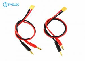  4.0mm Banana Plug To XT30 Charge Custom Cable Assemblies Connector For RC Helicopter Battery Manufactures