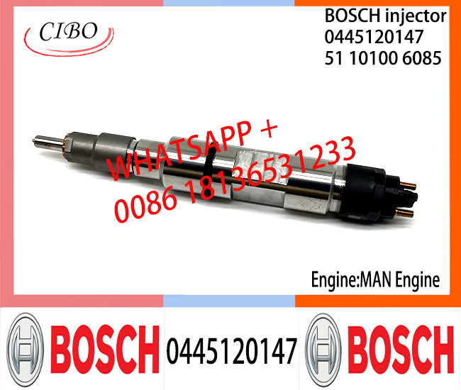BOSCH 0445120147 51101006085 Neutral Fuel Injector Assembly 0445120147 51101006085 For MAN/TEMSA