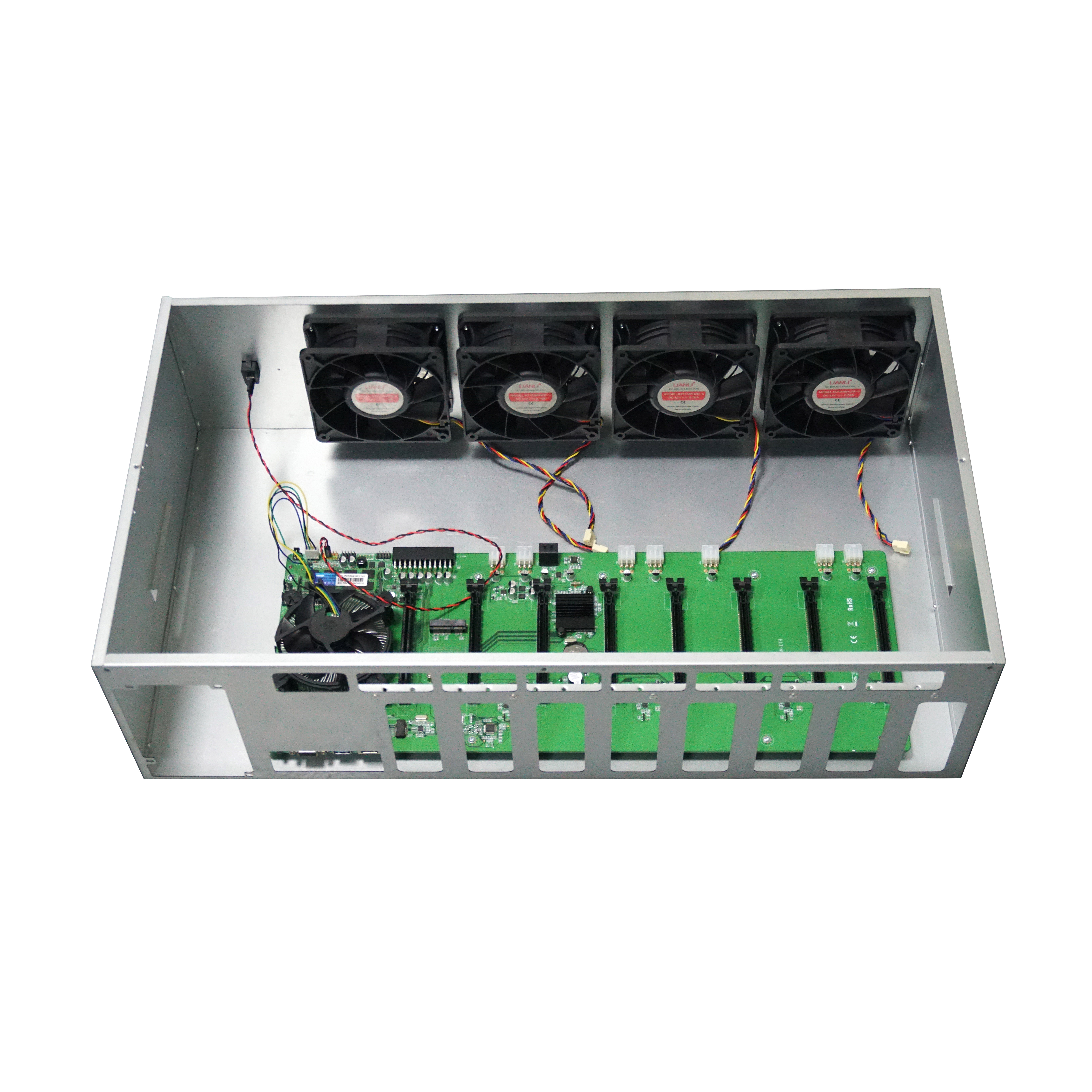 New GPU Server Machine 240MH/S Machine 8gpu motherboard B85 case gpu server case machine computer