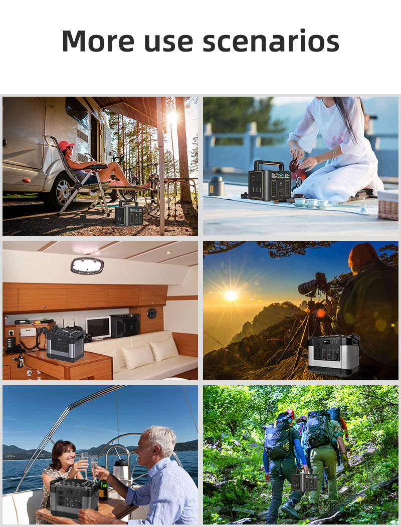Mini Portable Power Station 500W 300W For Camping