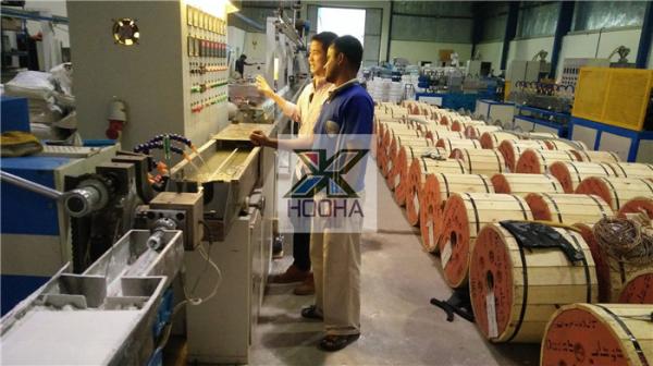 Low - Noise PVC Insulated Wire and Cable Manufacturing Machine Cable Extruder