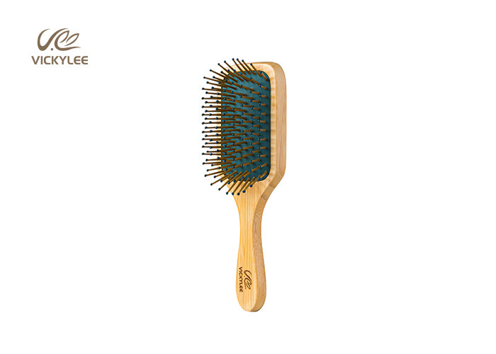Phyllostachys Pubescens Nylon Needle 20cm Wooden Paddle Brush