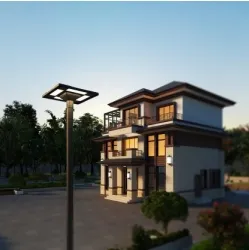 16 Years Factory Aluminium Waterproof 40W IP65 Ik08 All in One Park Path Squares Sidewalks Plaza Road School Court LED Solar Garden Street Wall Light