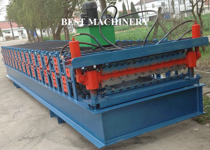 30m/min Corrugated Metal Roofing Sheet Roll Forming Machine In China