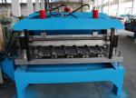 Hydraulic Tile Roll Aluminum Forming Machine 2-4m/Min 40GP Container