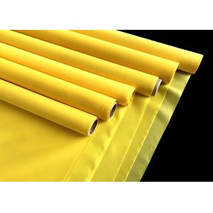 12t-165t Yellow Textile Polyester Screen Printing Mesh Roll 80-420mesh