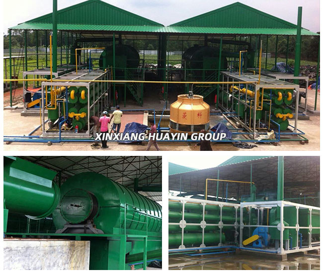 Plastic And Tyre Small Pyrolysis Plant Furnace For Treat Waste