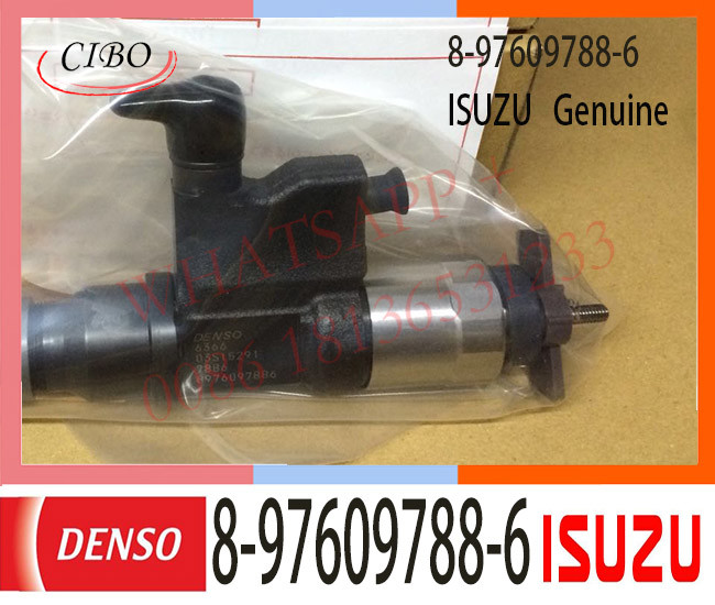 8-97609788-6 ISUZU Fuel Injector For 4HK1 6HK1 095000-6366 095000-6367 095000-6372