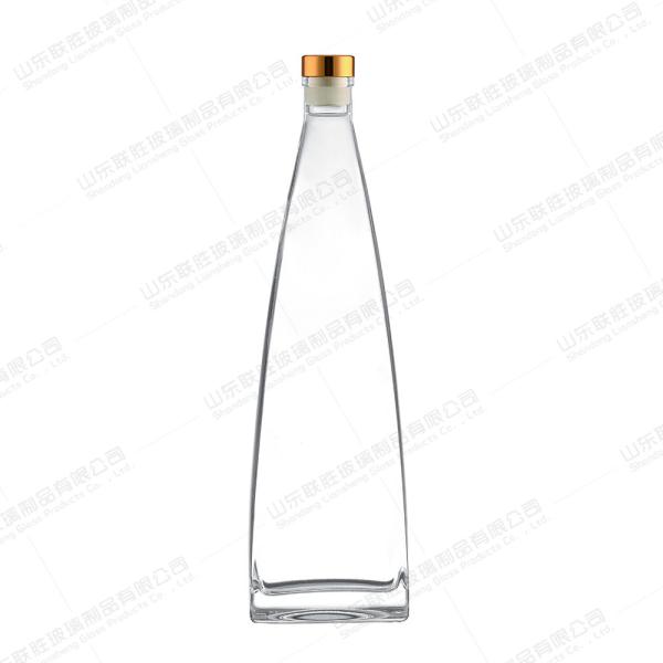 Glass Whiskey Decanter 100ml 200ml 375ml 500ml 750ml Flint Handmade Transparent