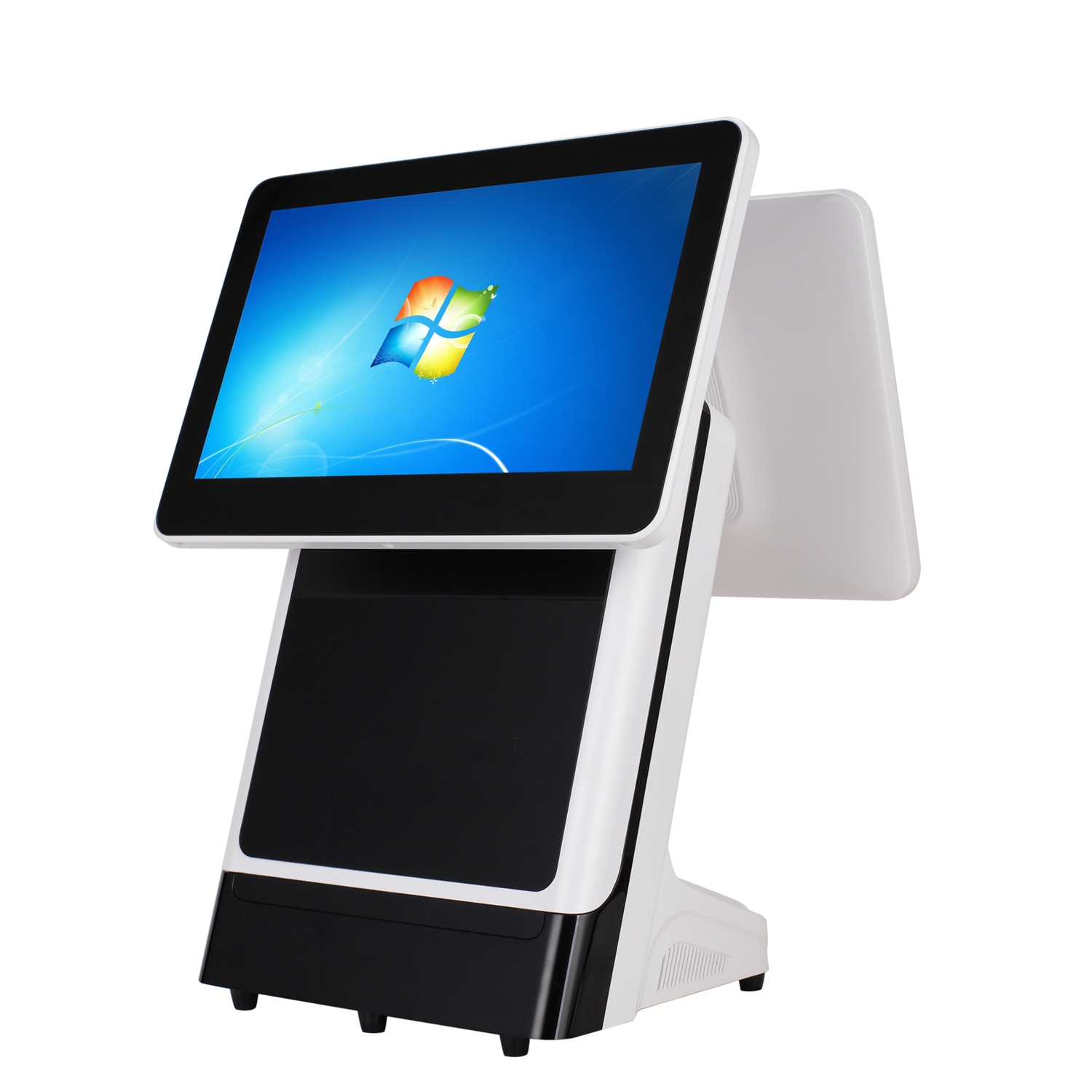 15.6 inch HD Intel Celeron Core i3 i5 Touch Screen All In One Pos System Built-in Printer