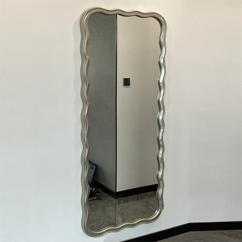 Customized Floor Length Oversized Floor Mirror Wooden Frame 71x32